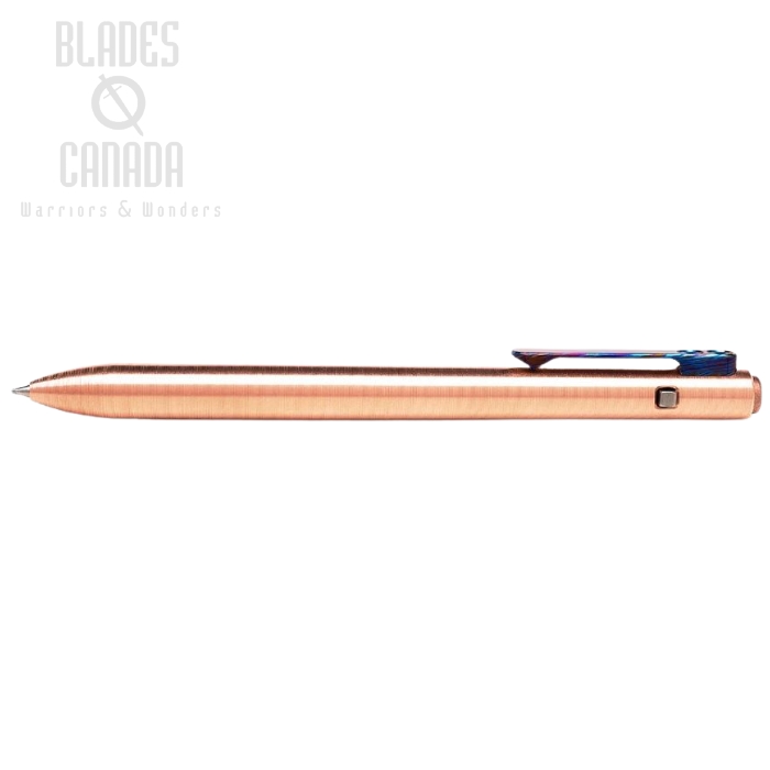 Tactile Turn Side Click Standard - Copper w/Timascus Clip (image for) Tactile Turn Side Click Standard - Copper w/Timascus Clip